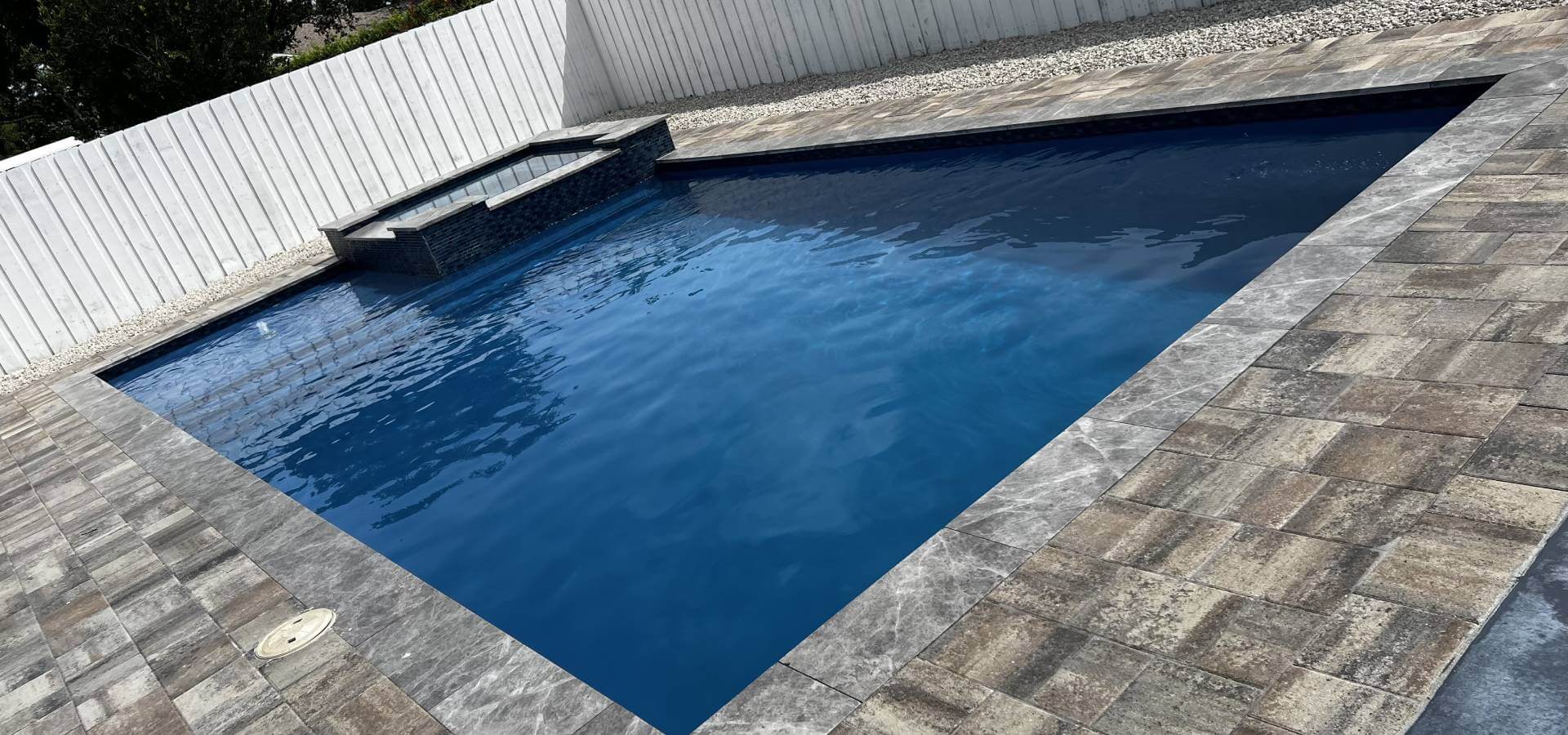 Outdoor pool installation and maintenance