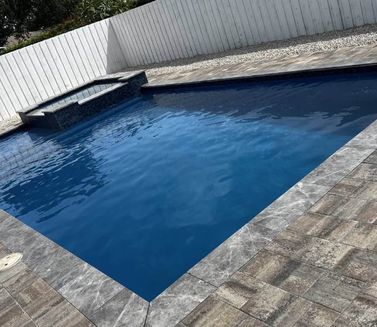 Outdoor pool installation and maintenance